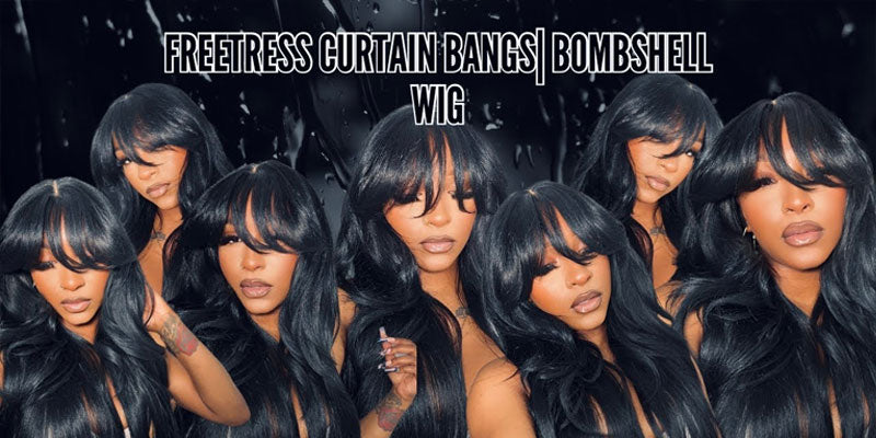 Everything You Need To Know About Curtain Bang Wigs