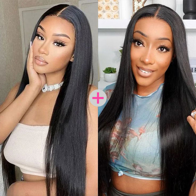 2 Wigs = $269 | 26" Wear Go Pre-cut Lace Straight Wig & 22" 7x5 Wear Go Straight Wig